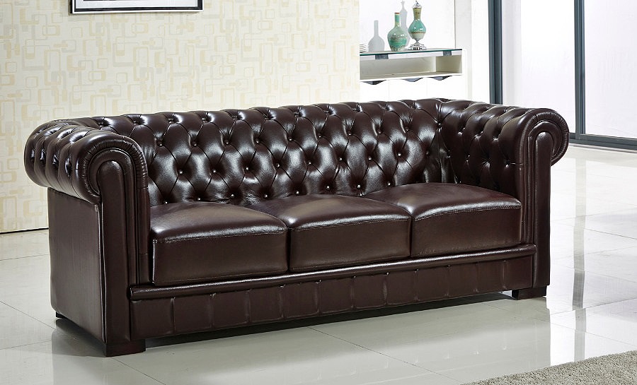 Europa Leather Sofa Lounge Set